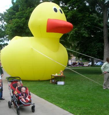 Rubber Duck = Danger of Toxic Plastics